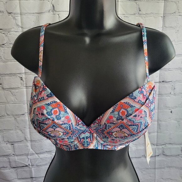 Raisins Other - Juniors Aquarius Rising Moonshadow Underwire Bikini Top